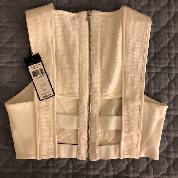 NWT BCBGMaxAzria “Nyella” crop top - Picture 6 of 8